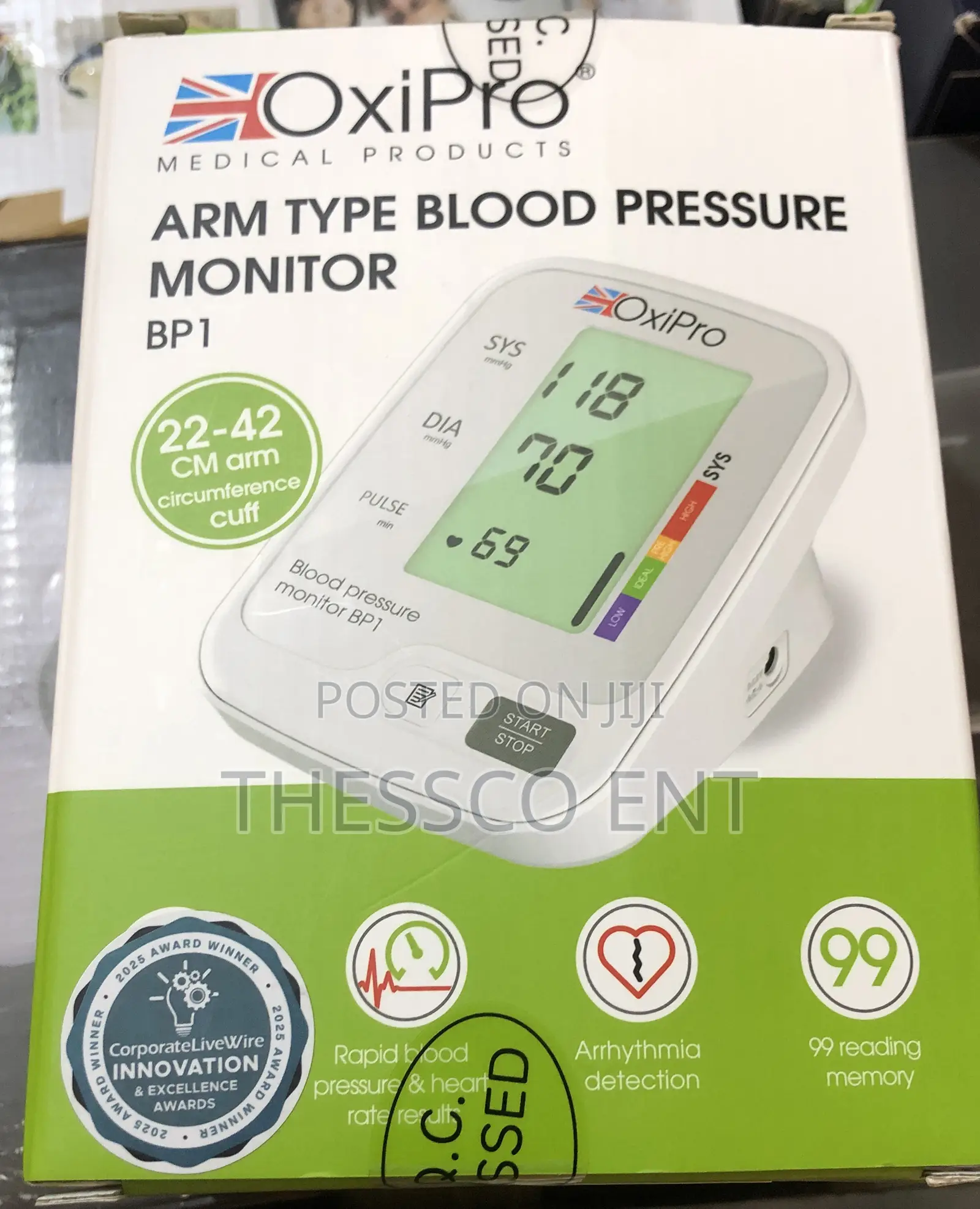 Arm Blood Pressure Monitor