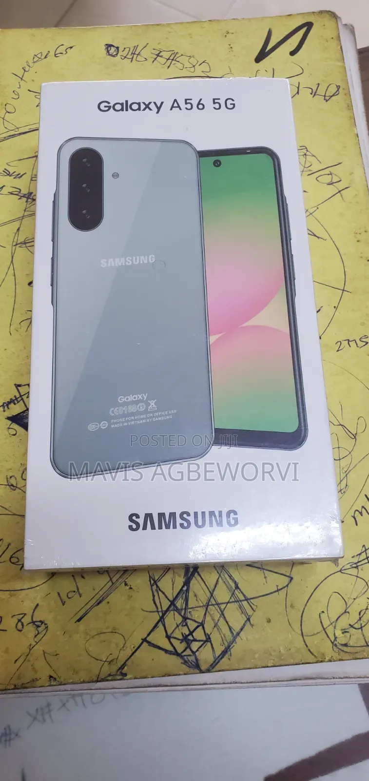 New Samsung Galaxy A56 256 GB Black