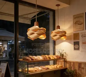 Wooden Craftwork Chandelier Lampshade, Suitable For Various Scenarios