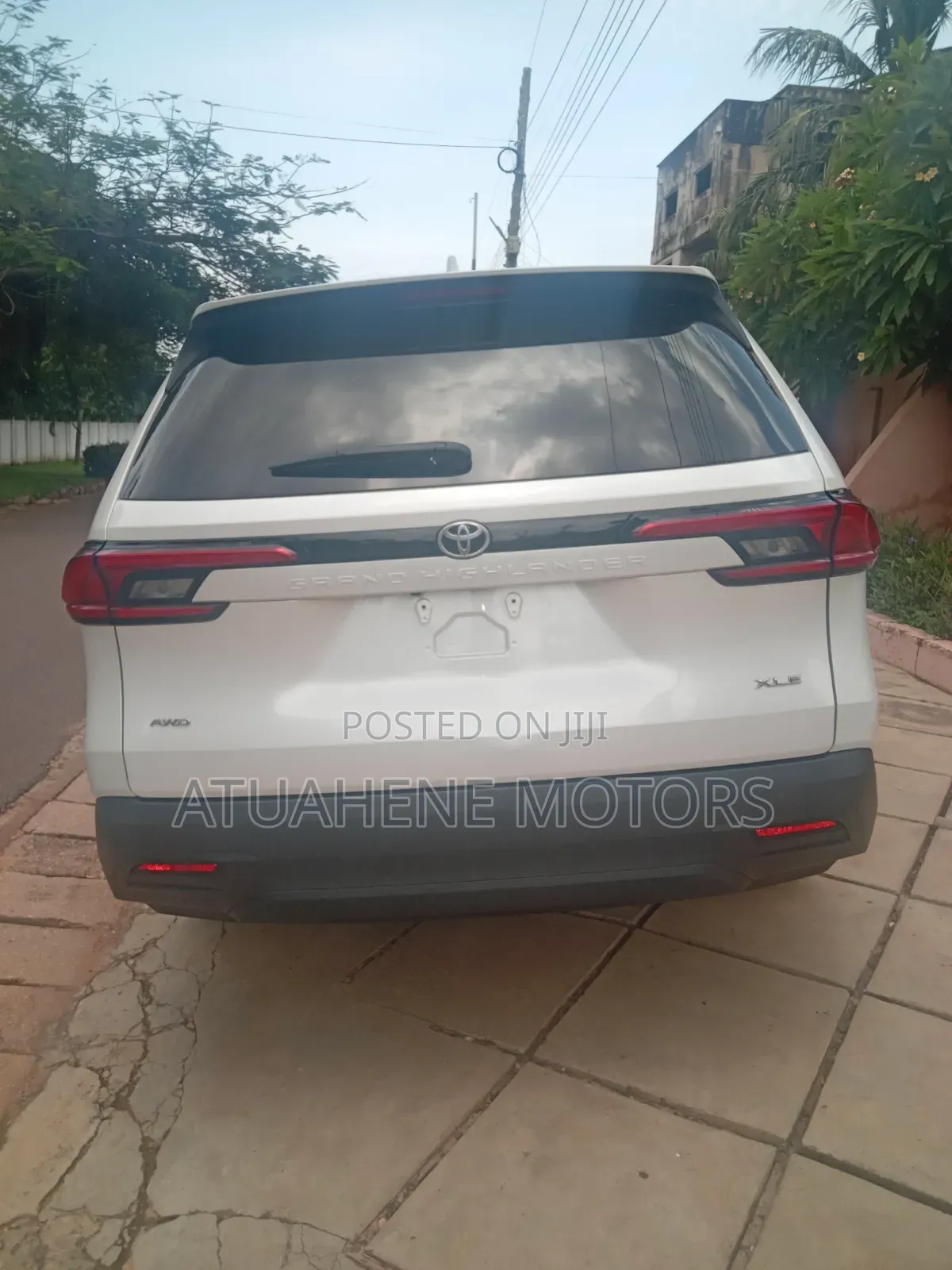 New Toyota Grand Highlander XLE AWD 2024 White