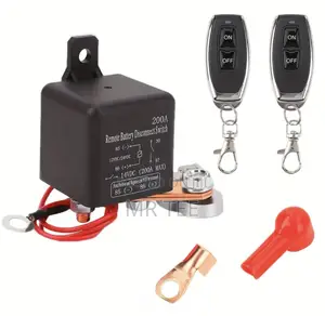 200a Dc12v Remote Battery Disconnect Switch