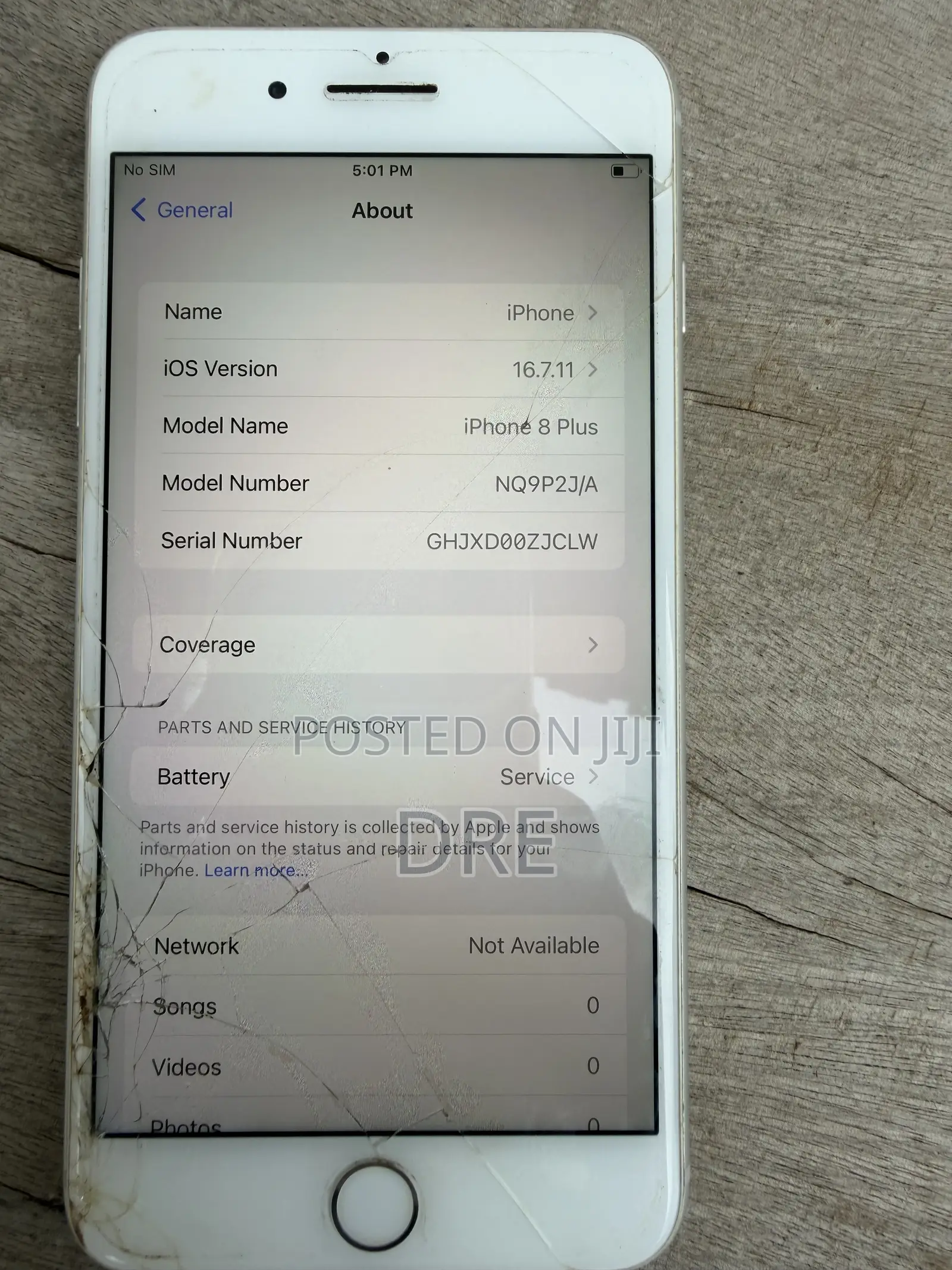 Apple iPhone 8 Plus 256 GB White