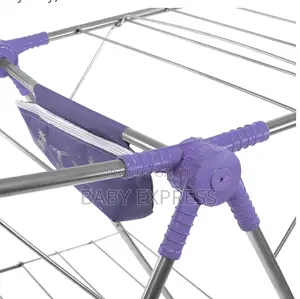 Foldable Stainless Steel Clothes Drying Rack Stand