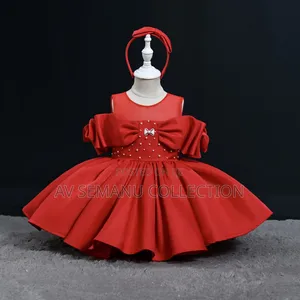 Girls Red Dress