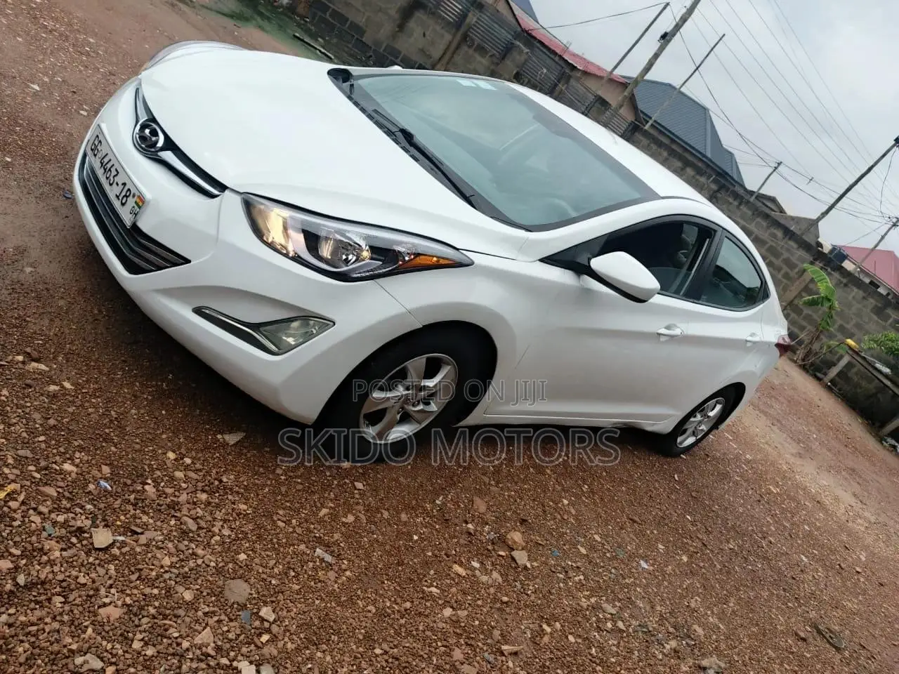 Hyundai Elantra Limited 4dr Sedan (1.8L 4cyl 6A) 2014 White