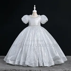 Girls Glitter Princess Dresse