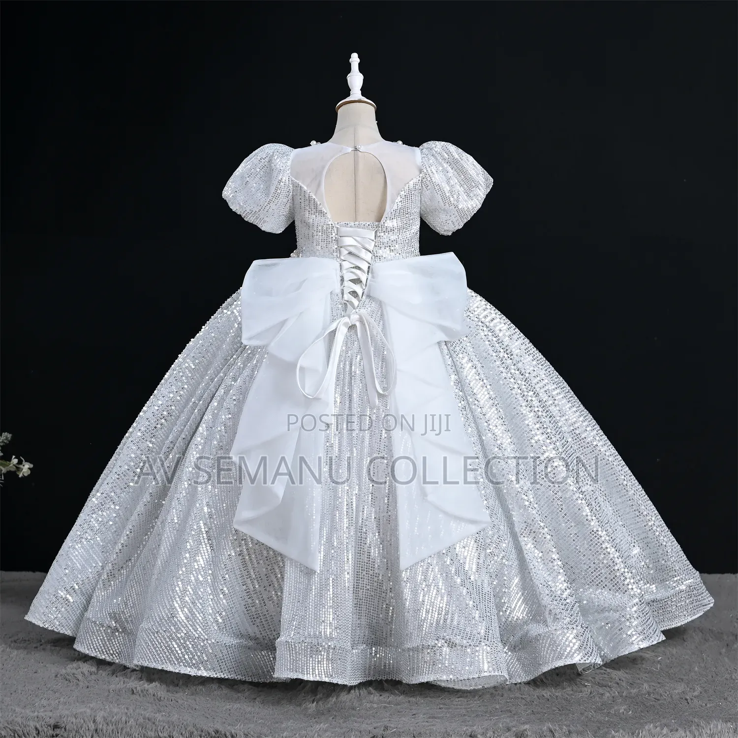 Girls Glitter Princess Dresse