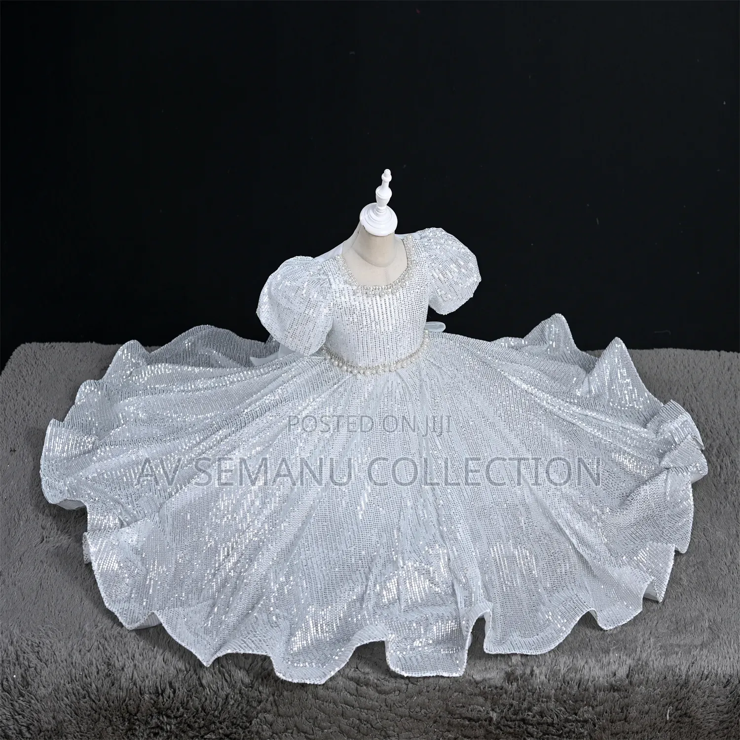 Girls Glitter Princess Dresse
