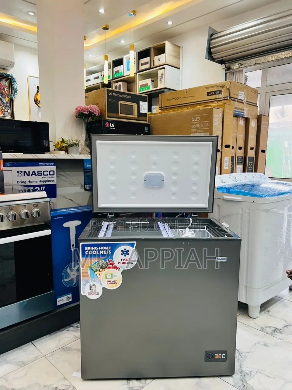 Extremely Affordable Nasco Single Door Chest Freezer(Nas-230sk)198l