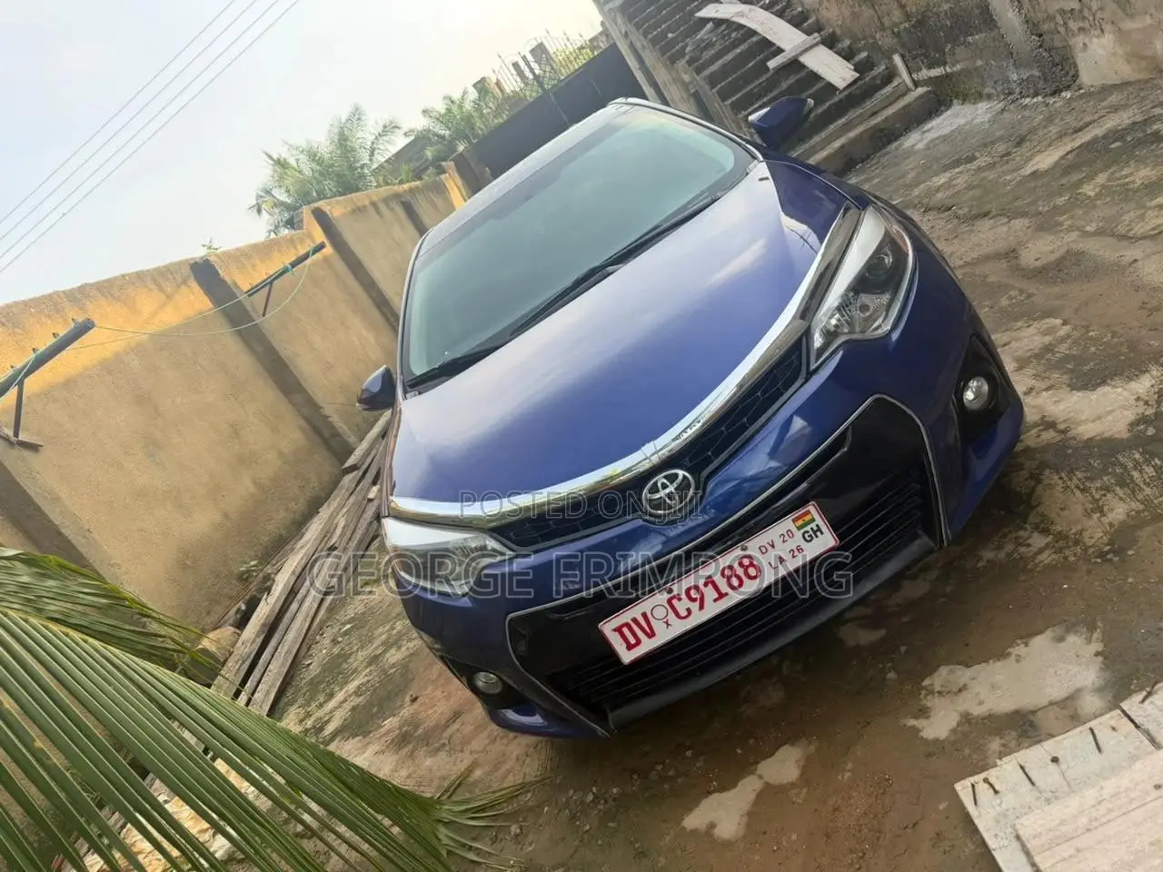 Toyota Corolla 2014 Blue