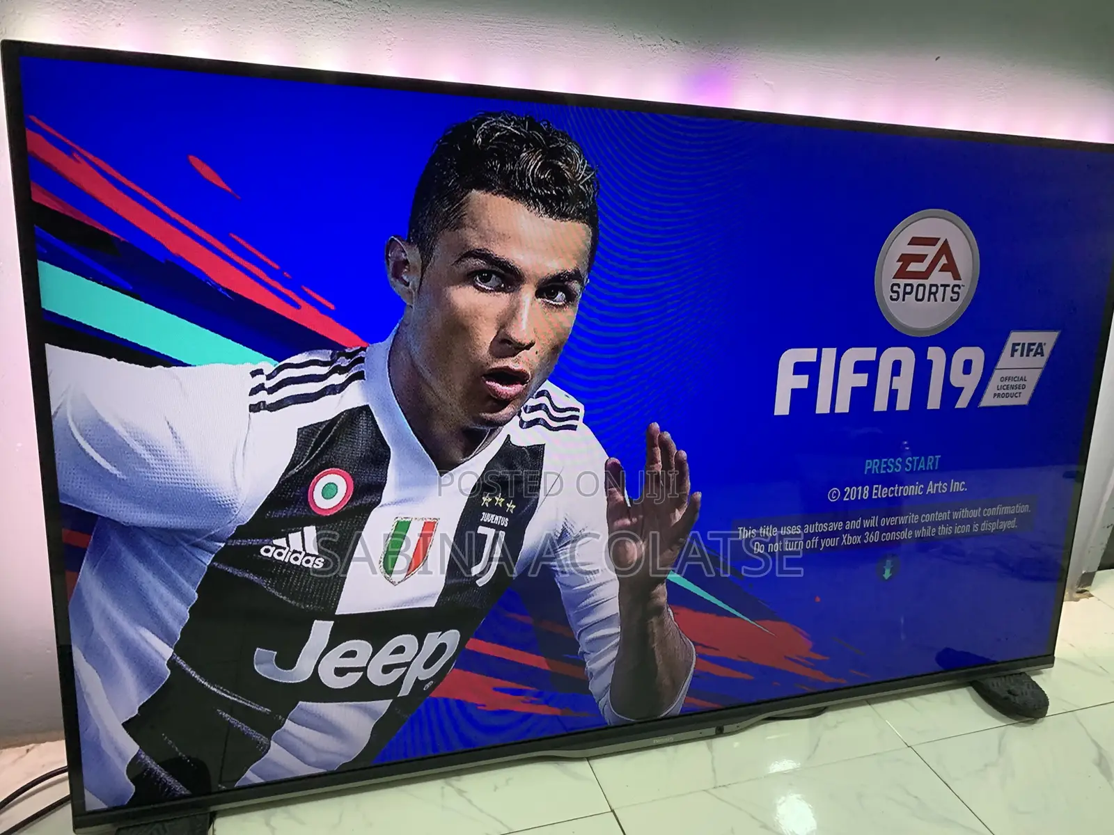“55-Inch Philips Full Hd Smart Tv”