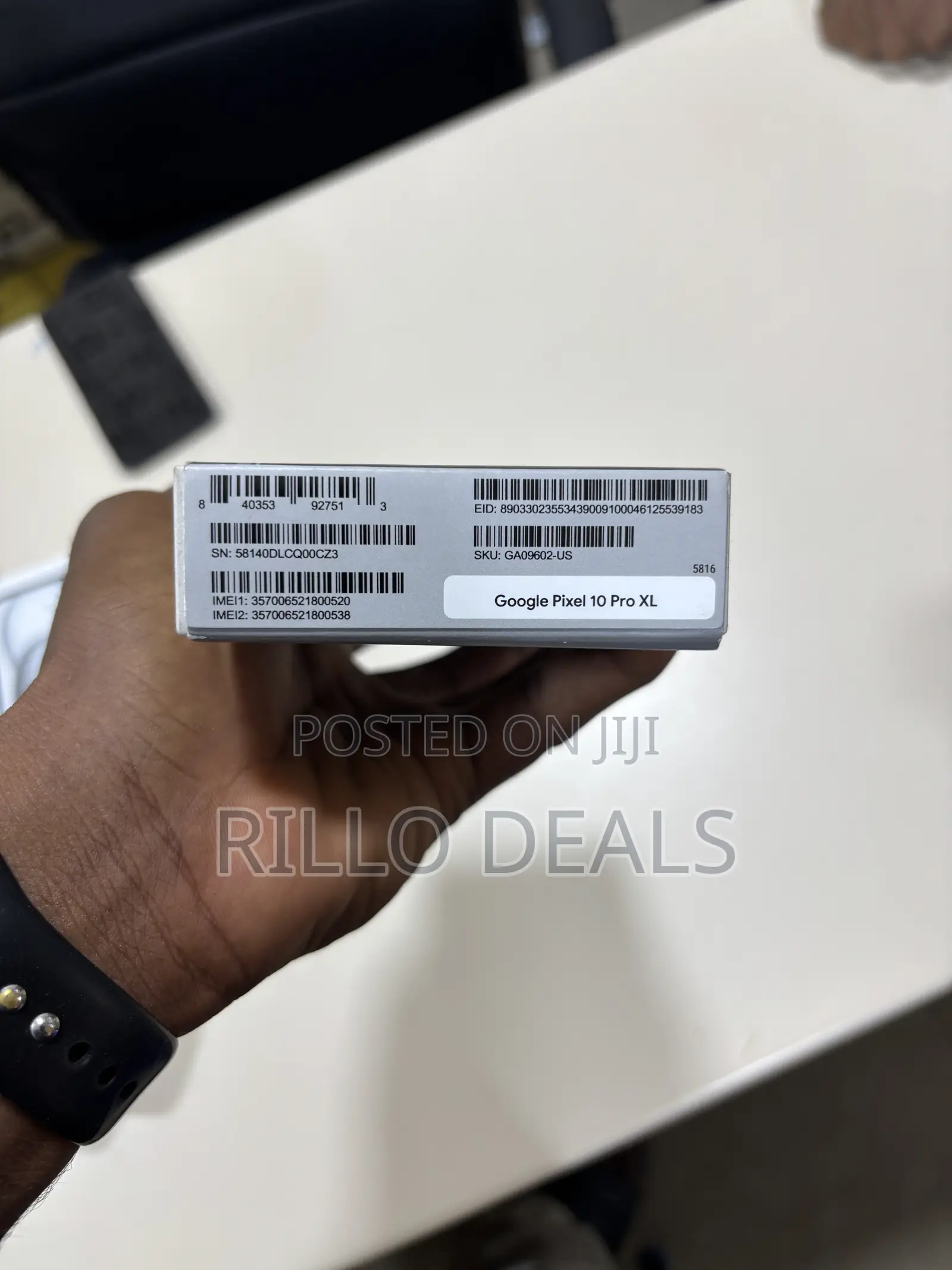 New Google Pixel 10 Pro XL 256 GB Black