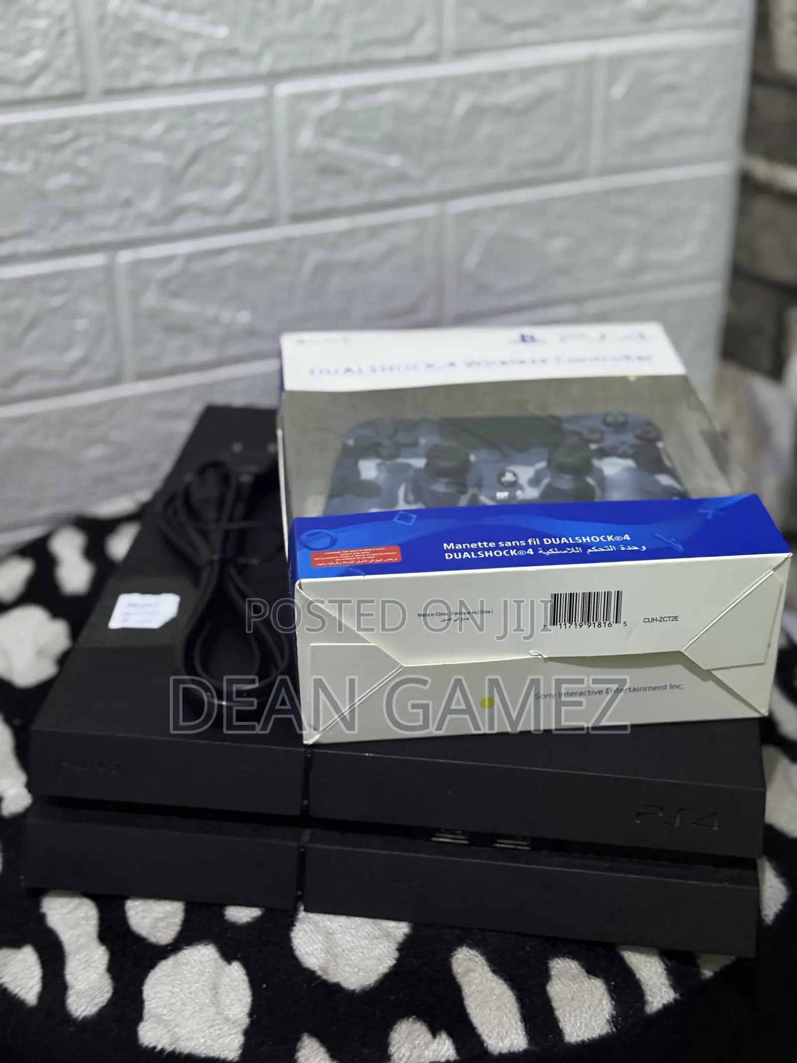 New Ps4 With Fc 26 and Other Games Plus Controller and Accessories