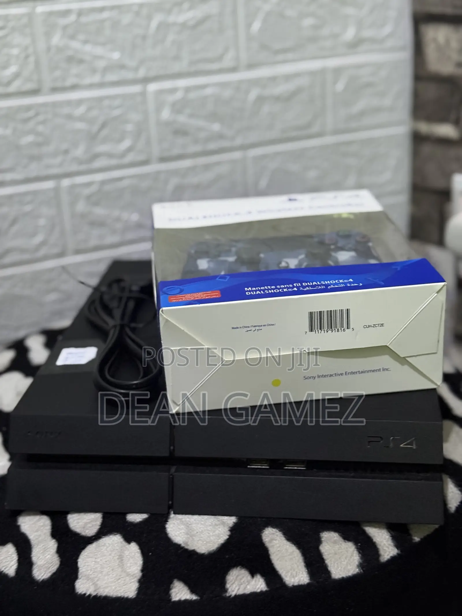 New Ps4 With Fc 26 and Other Games Plus Controller and Accessories