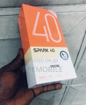 New Tecno Spark 40 256 GB Black