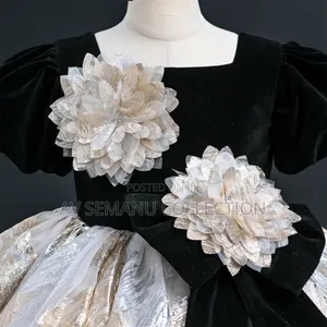 Girls Beautiful Princess Bow Gowns