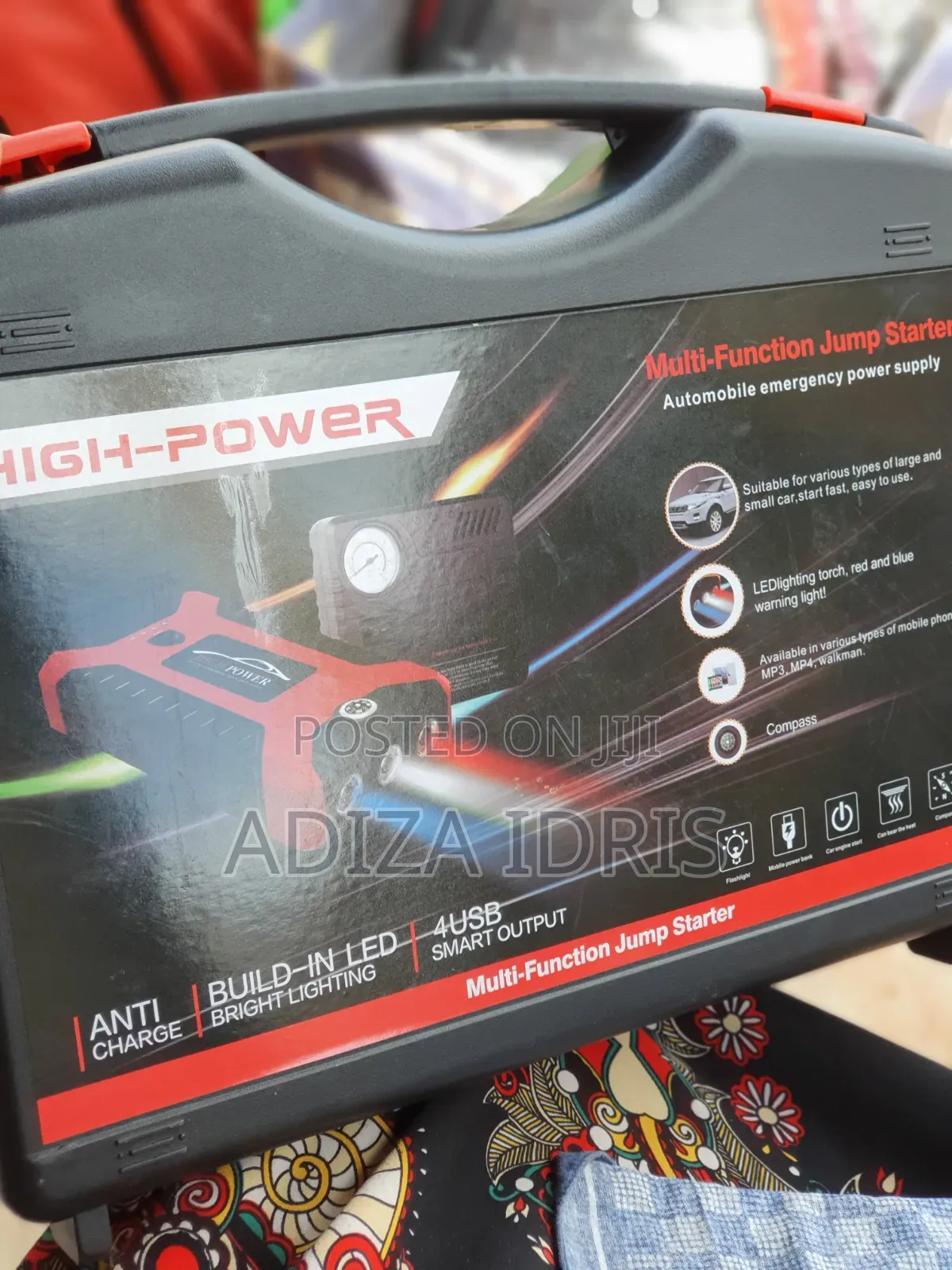 3 in 1 Multi Function Jump Starter