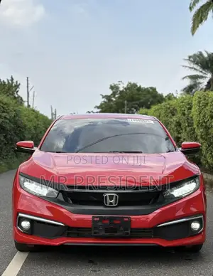 Honda Civic Touring Sedan 2020 Red