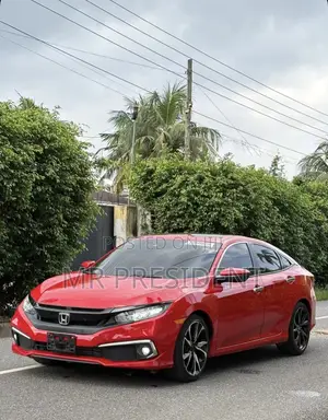 Honda Civic Touring Sedan 2020 Red