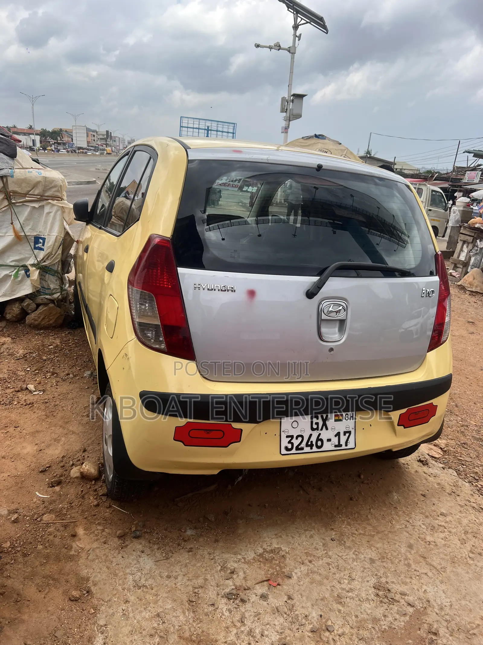 Hyundai I10 2008 Yellow
