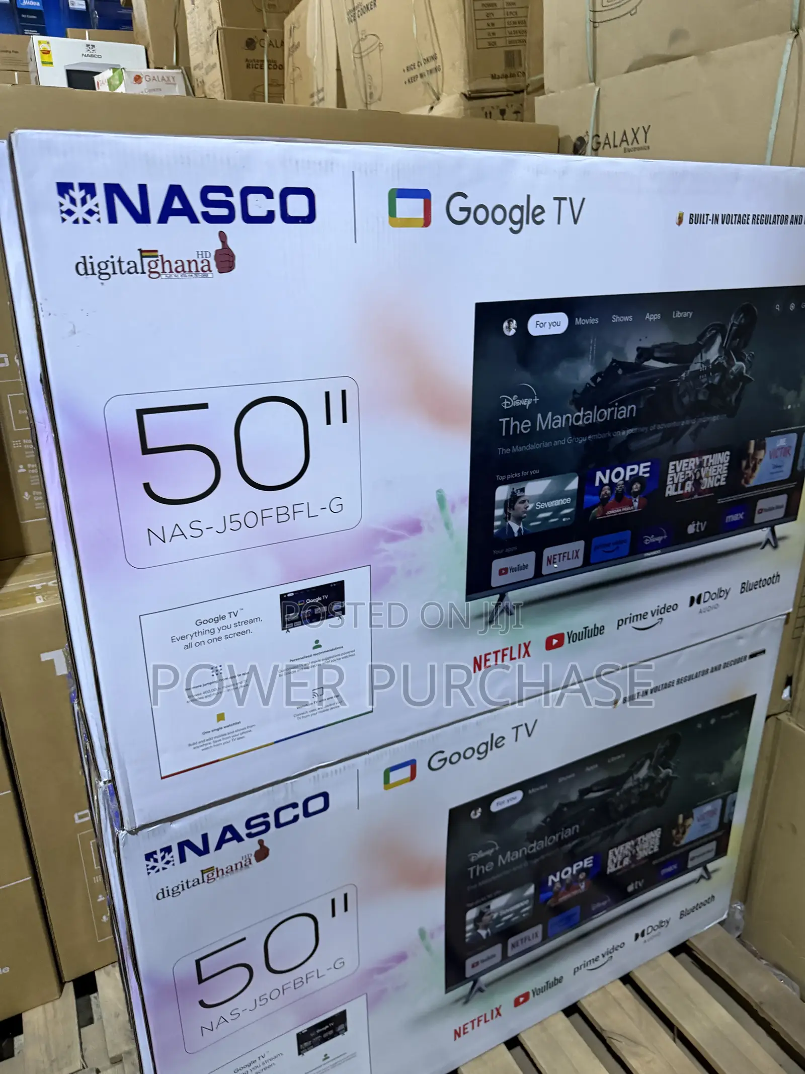 Credible 50inches Nasco Smart Television