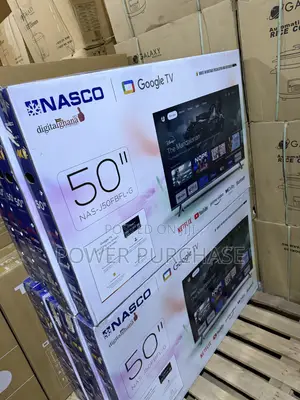 Quality Screen Television Nasco 50 Inches Tv