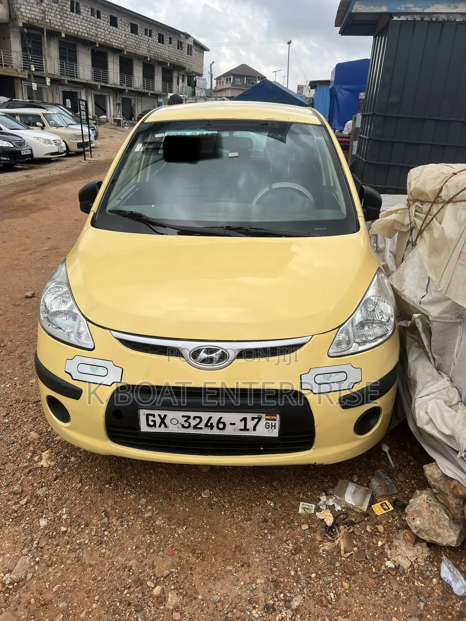 Hyundai I10 2008 Yellow