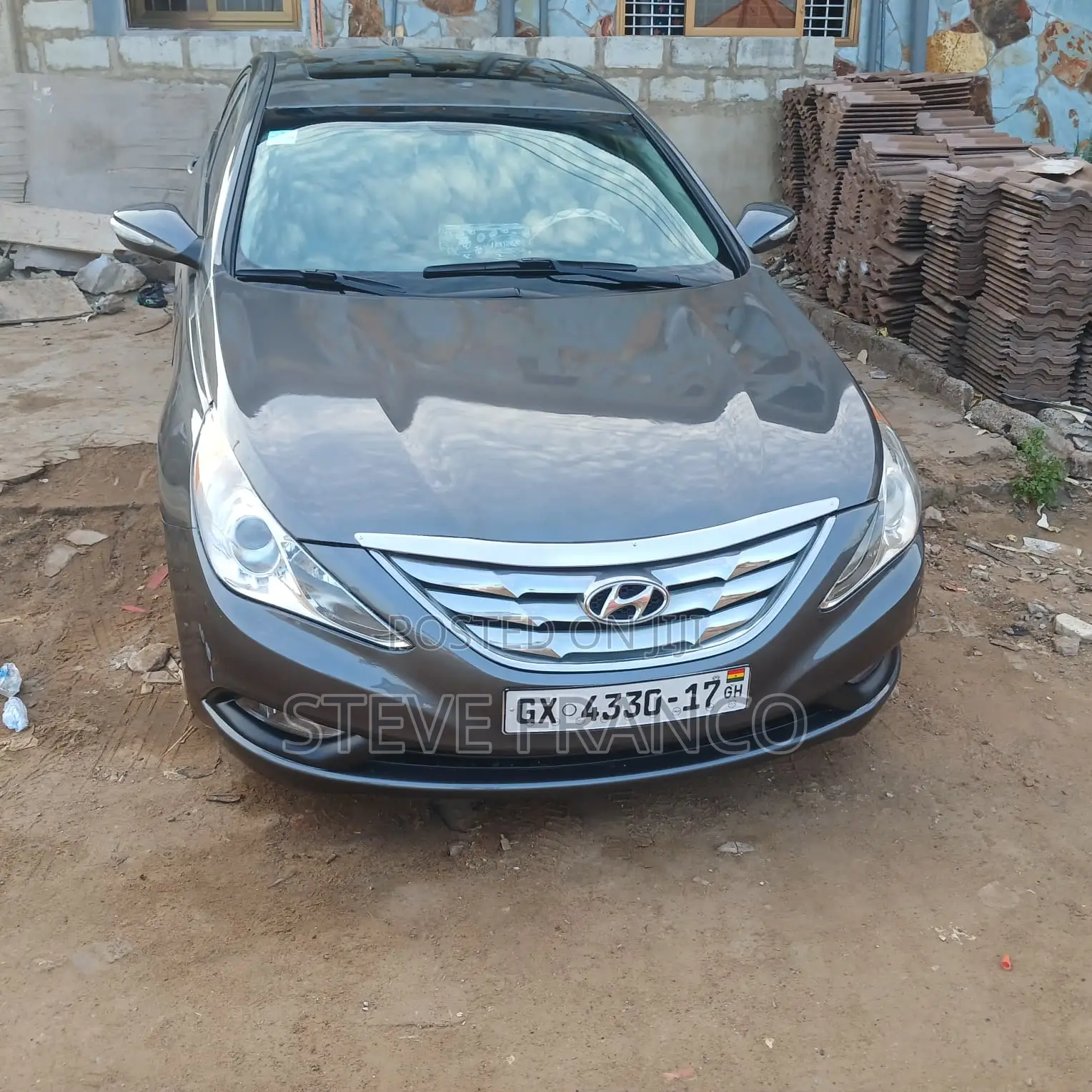 Hyundai Sonata GLS Sedan FWD (2.4L 4cyl 6A) 2012 Gray