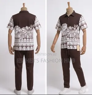 Men's Top and Down Trousers