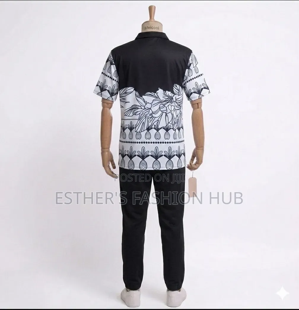 Men's Top and Down Trousers