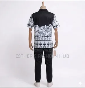 Men's Top and Down Trousers