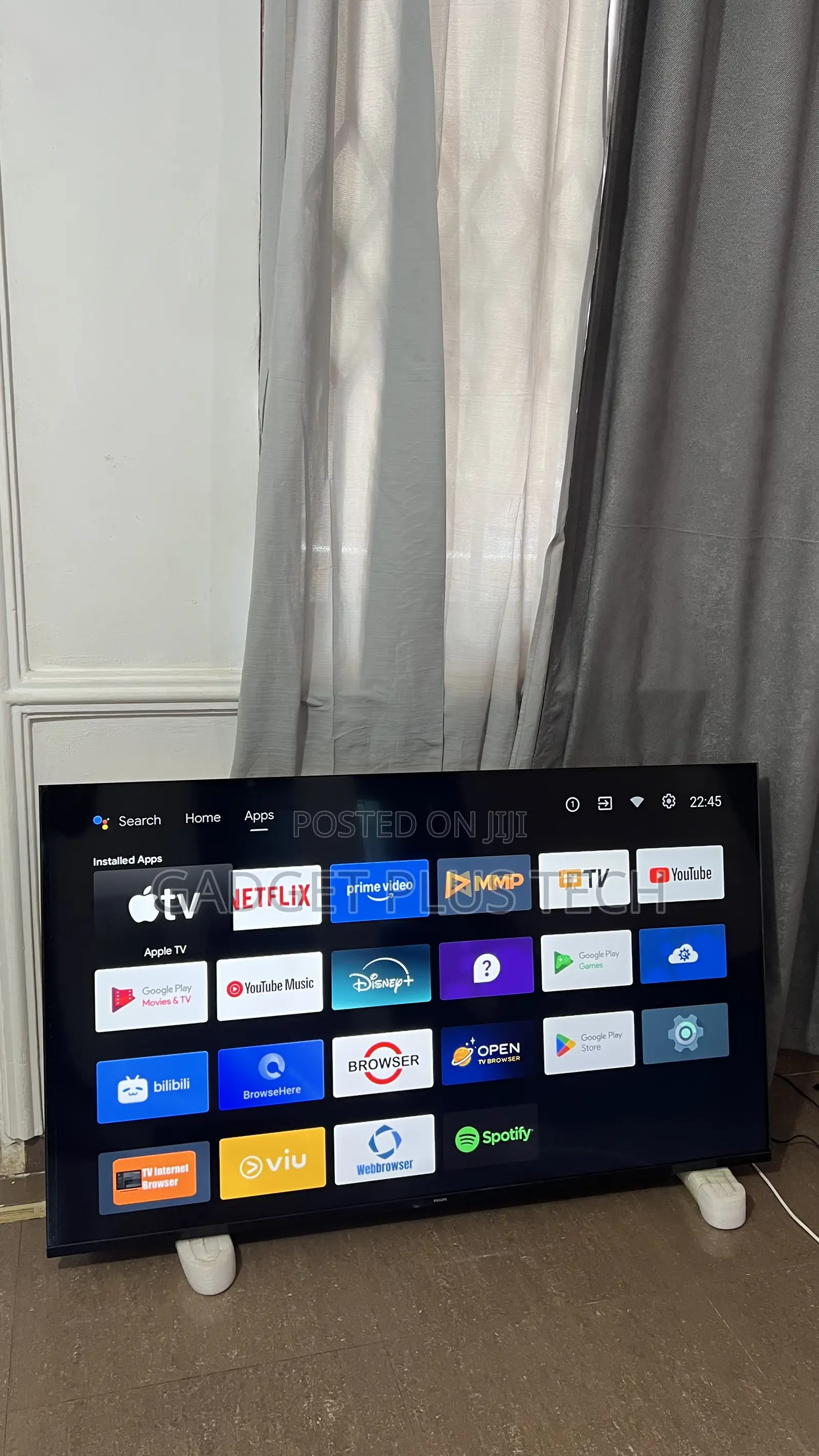 2022 65” Philips Uhd Andriod Smart Tv From Europe