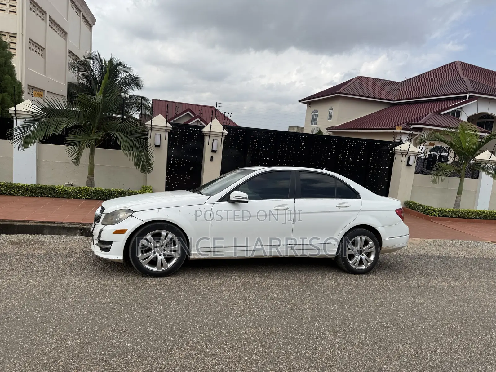 Mercedes-Benz C300 Luxury 4Matic Sedan AWD (3.5L 6cyl 7A) 2014 White