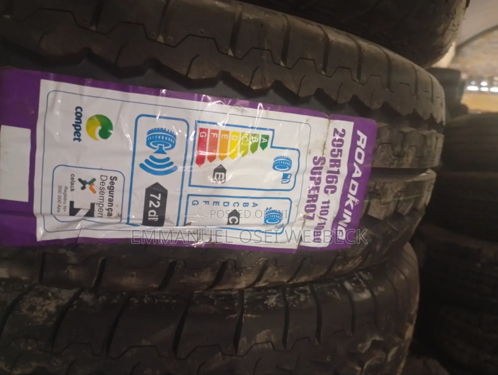 Car Tire 205r16c