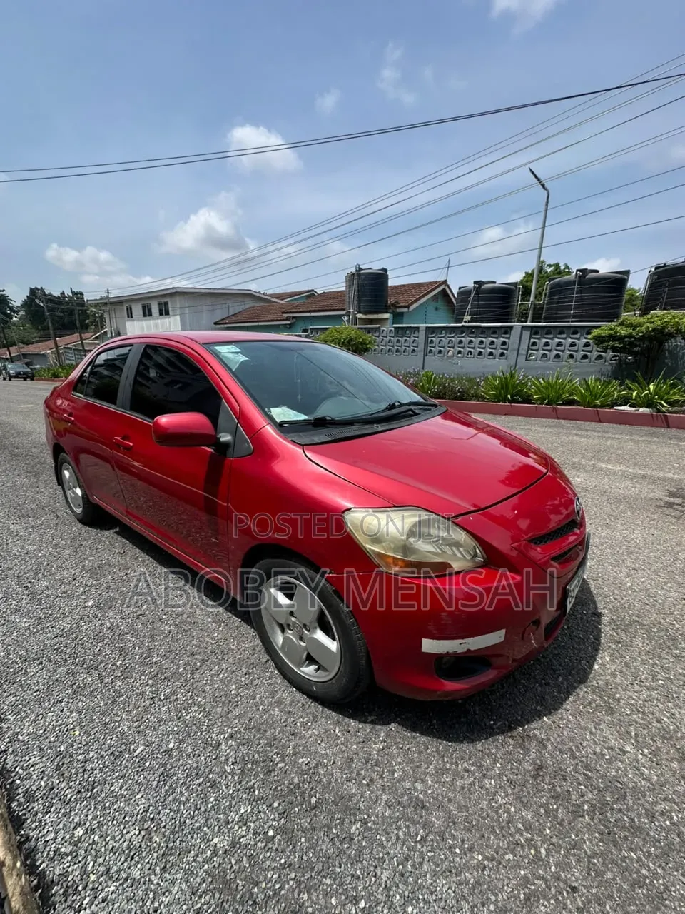 Toyota Yaris 1.5 Sedan S 2008 Red
