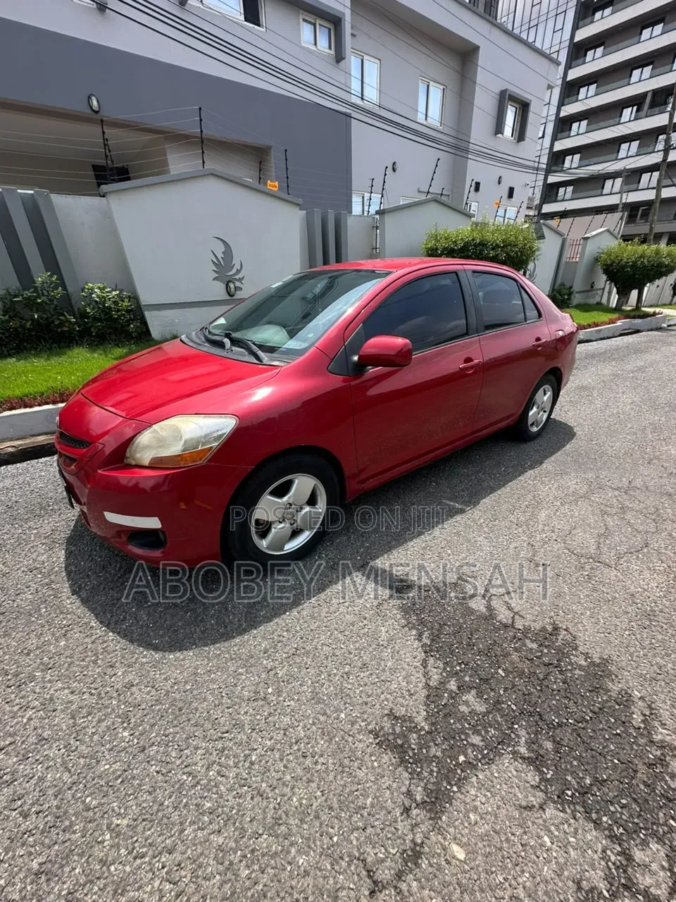 Toyota Yaris 1.5 Sedan S 2008 Red