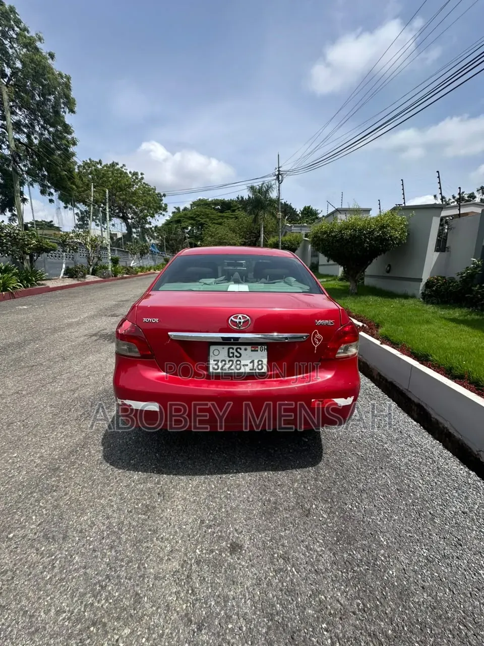 Toyota Yaris 1.5 Sedan S 2008 Red