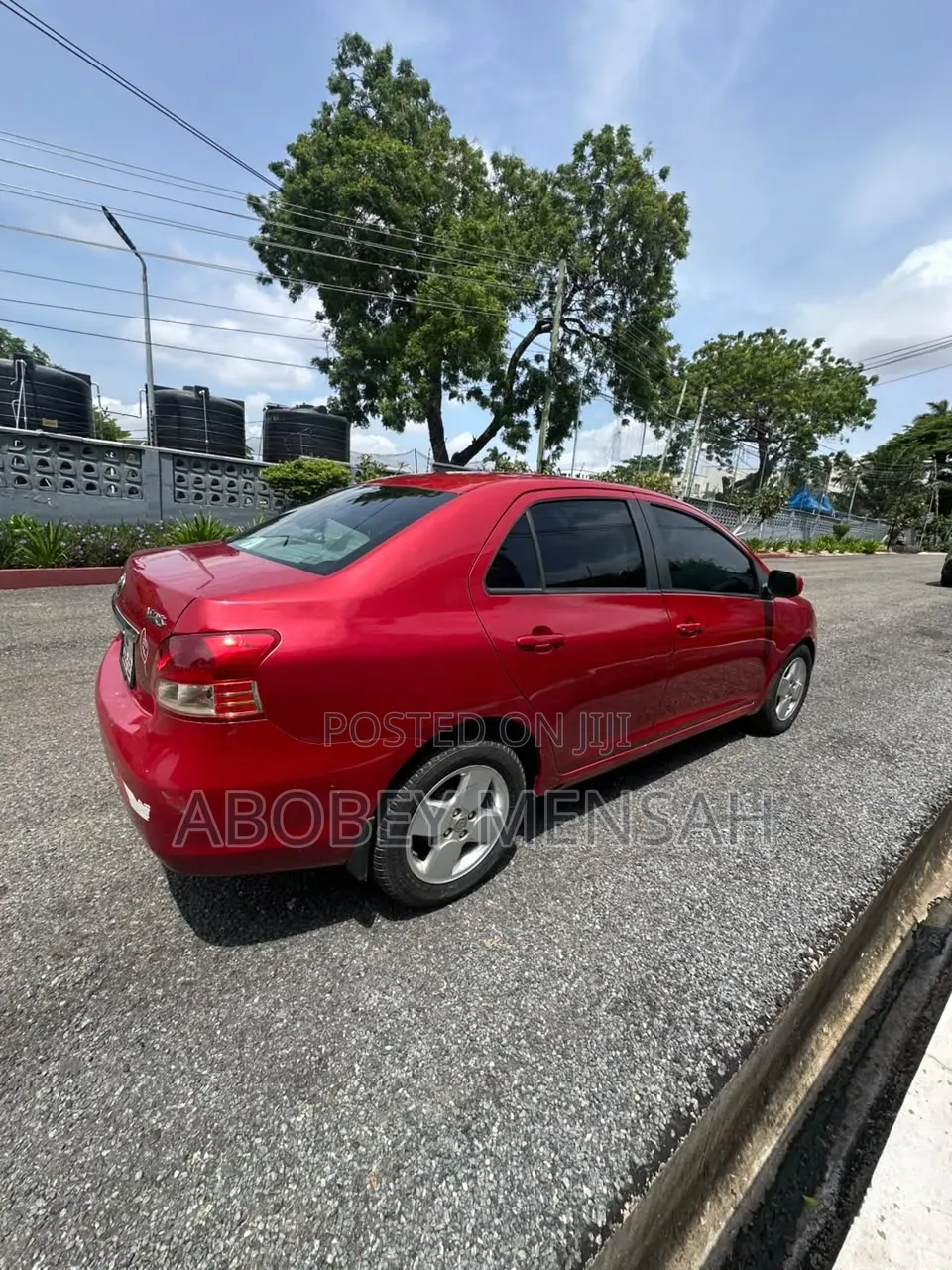 Toyota Yaris 1.5 Sedan S 2008 Red