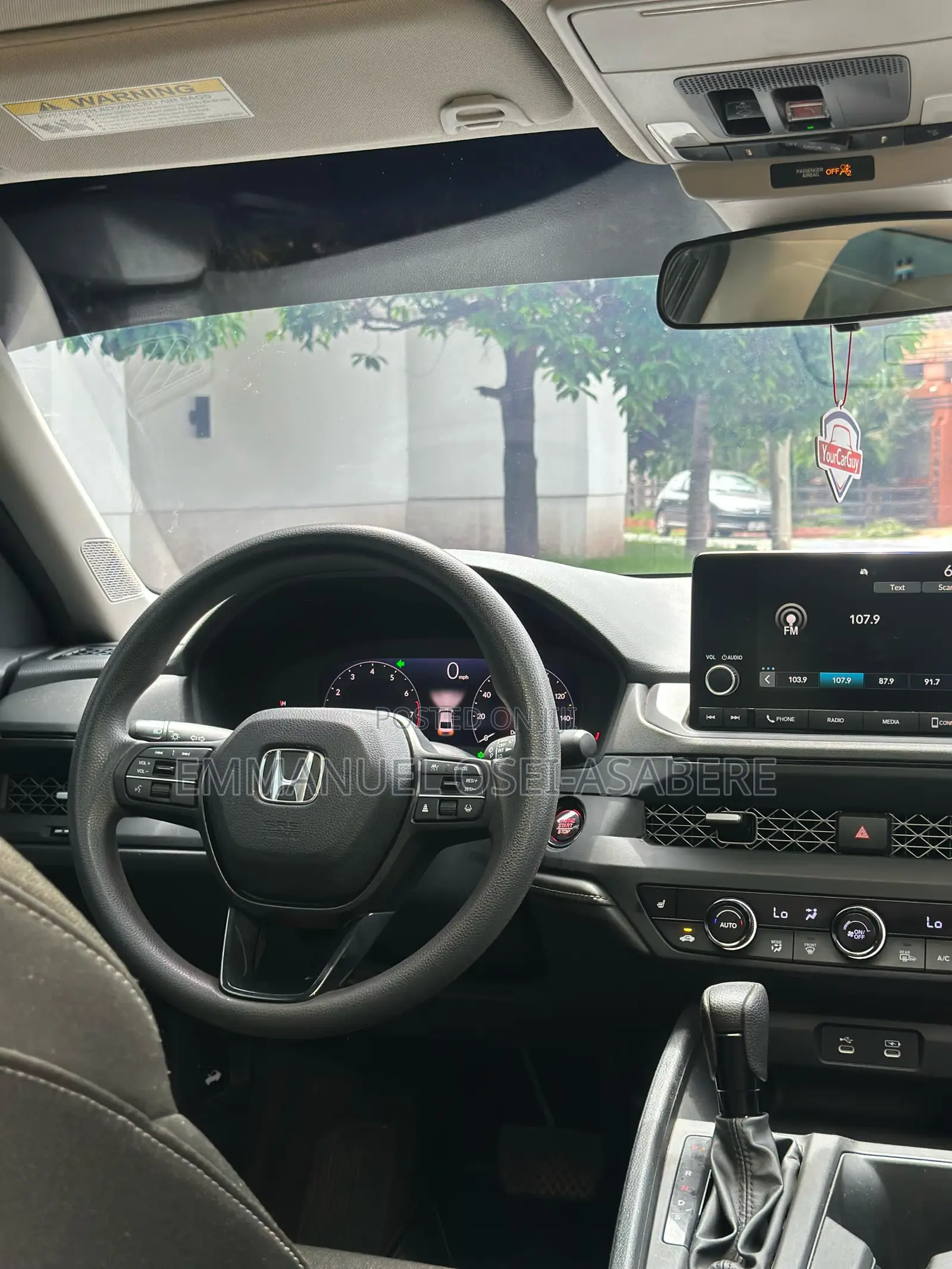 Honda Accord EX CVT 2024 Black
