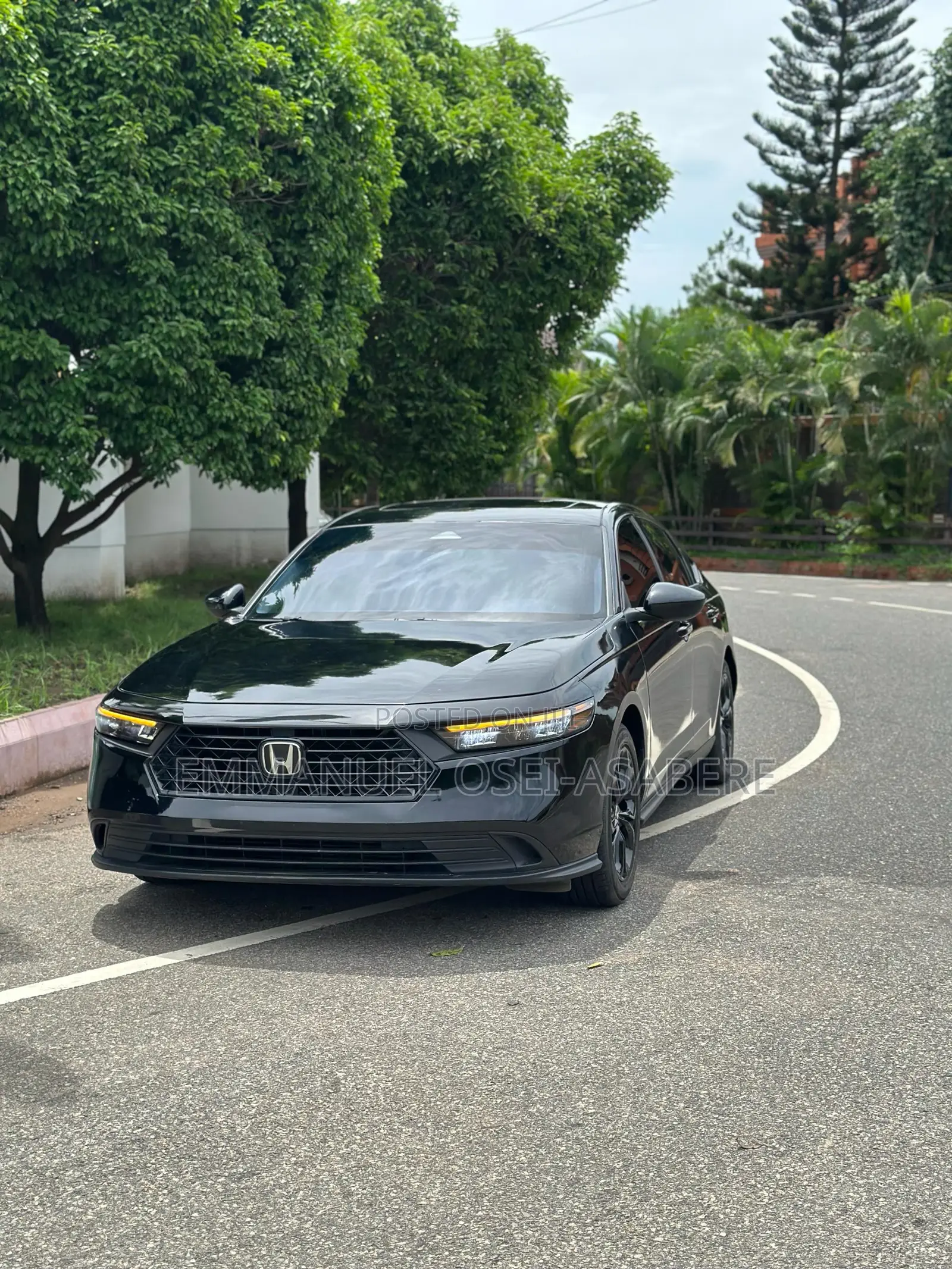 Honda Accord EX CVT 2024 Black