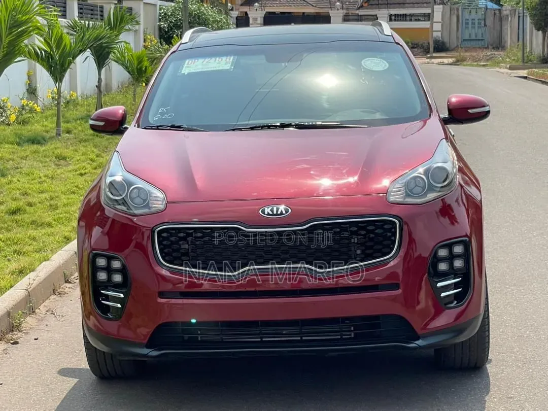 Kia Sportage EX 4dr SUV AWD (2.4L 4cyl 6A) 2017 Red
