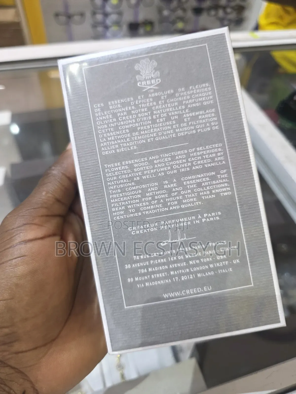 Original Creed Aventus Cologne