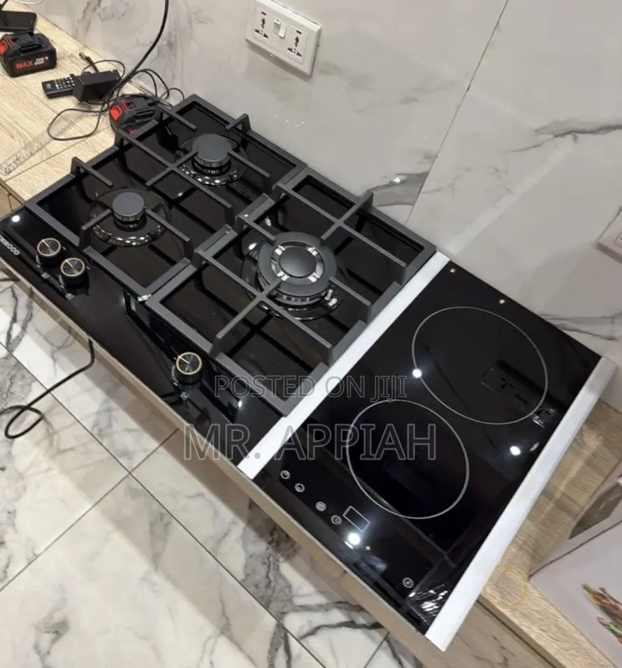Super Affordable Kenwood 90cm 3 Gas With 2 Electric Built in Hob