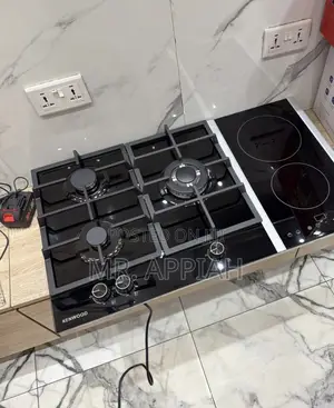 Premium Kenwood 90cm 3 Gas + 2 Electric Built in Hob(Tempered Glass)