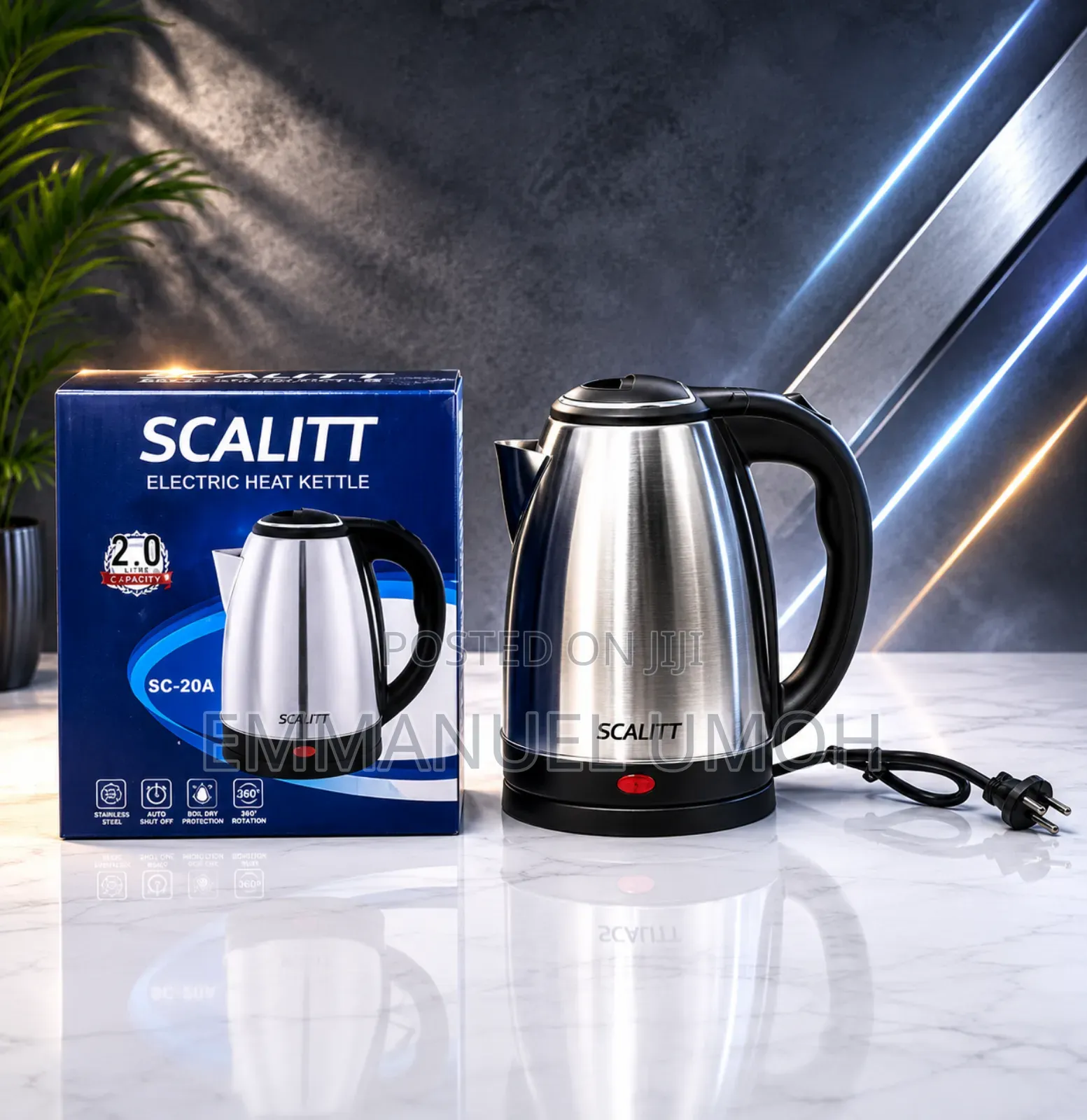 Original Scallitt Electric Heat Kettle