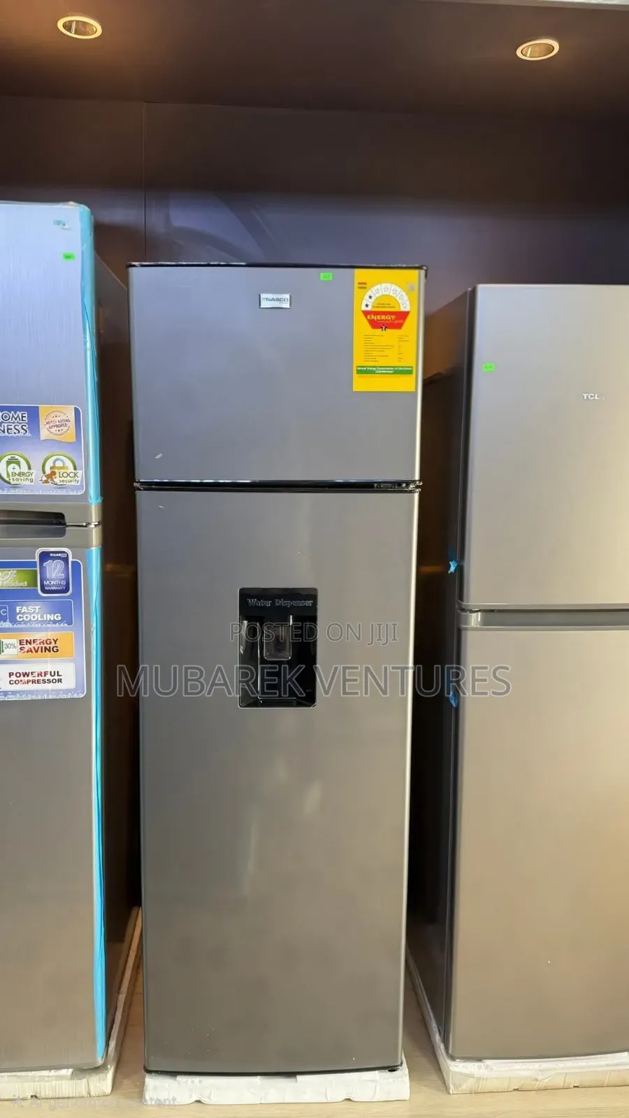 Nasco 280l Top Mount Freezer With Dispenser