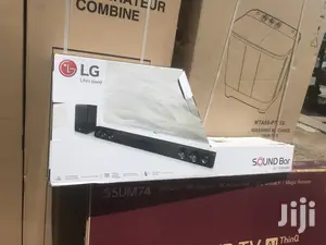 New LG SJ3, 300W, Bluetooth Soundbar W/ Wireless Subwoofer