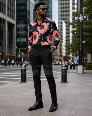 Men’S Designer Long Sleeves Shirt