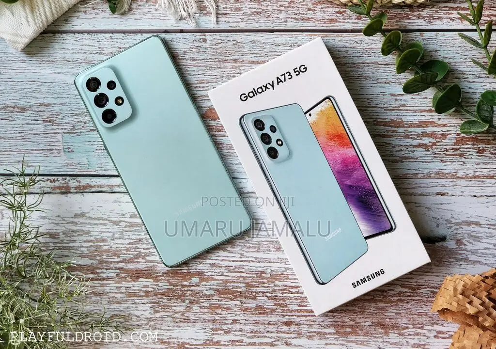 New Samsung Galaxy A73 5G 256 GB Blue