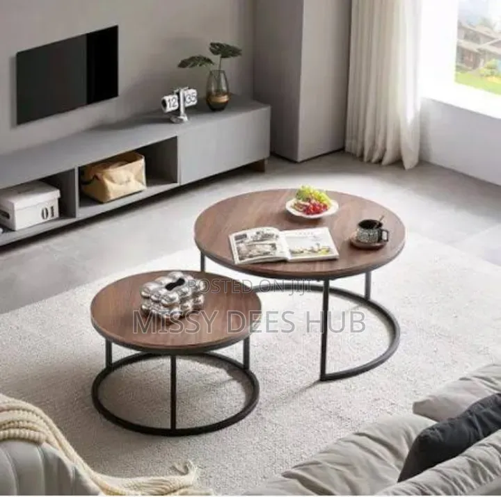 2in1 Wooden Top Table
